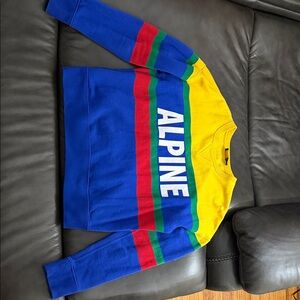 Polo by Ralph Lauren Blue and Yellow Sweater